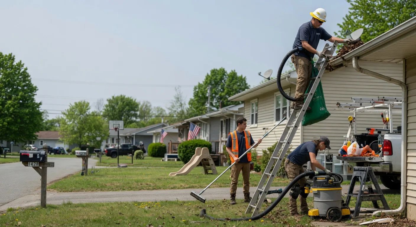 Gutter Installation in Heltonville, IN near me